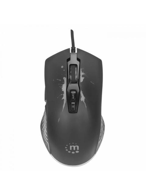 MOUSE MANHATTAN OPTICO 190220 USB A 7200DPI NEGRO