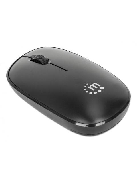 MOUSE MANHATTAN OPTICO 190312 INALAMBRICO USB-A 1200DPI NEGRO