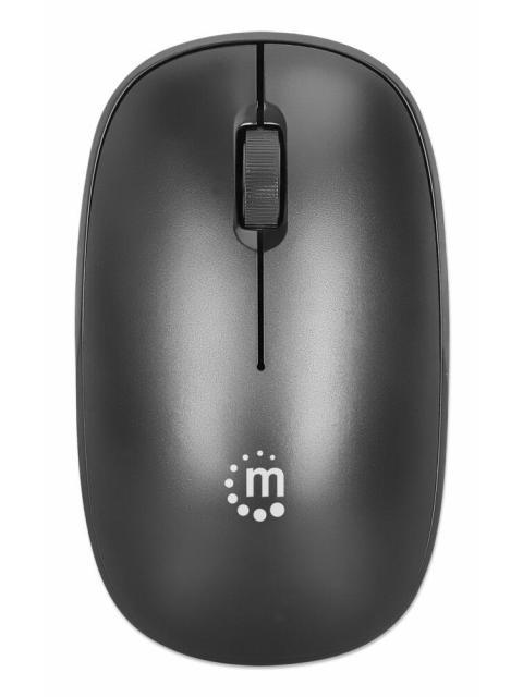 MOUSE MANHATTAN OPTICO 190312 INALAMBRICO USB-A 1200DPI NEGRO
