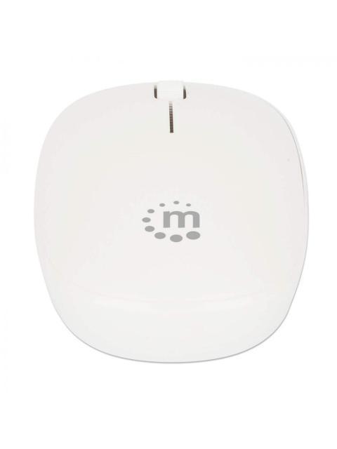 MOUSE MANHATTAN OPTICO 190329 INALAMBRICO USB 1200 DPI BLANCO