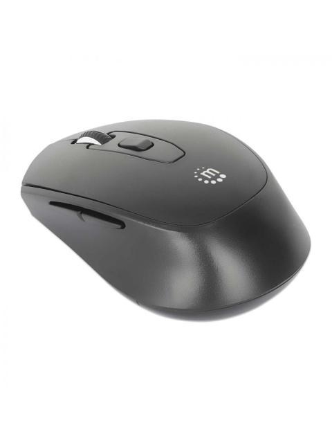 MOUSE MANHATTAN OPTICO 190343 INALAMBRICO RF INALAMBRICO 1600 DPI NEGRO