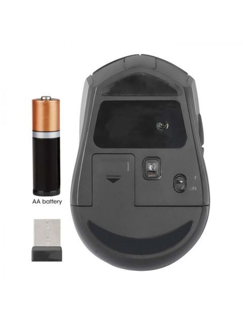 MOUSE MANHATTAN OPTICO 190343 INALAMBRICO RF INALAMBRICO 1600 DPI NEGRO