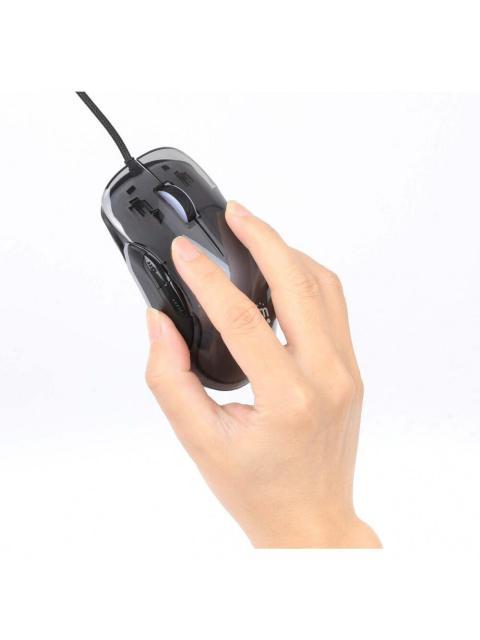 MOUSE MANHATTAN OPTICO 190381 INALAMBRICO USB-A 12800 DPI TRANSPARENTE