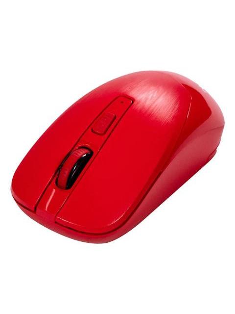 MOUSE NACEB NA-0137R INALAMBRICO OPTICO 1.600DPI RF INALAMBRICO ROJO