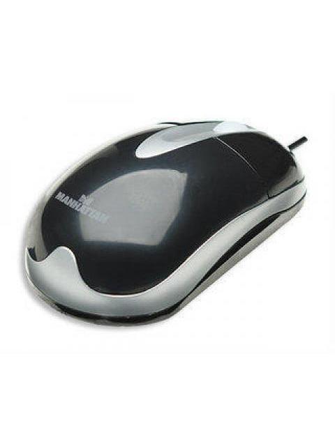MOUSE MANHATTAN OPTICO MH3 ALAMBRICO 1000DPI USB DISENO CLASICO