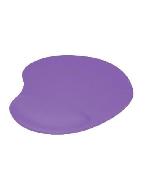 MOUSEPAD GAMER BROBOTIX CON DESCANSA MUNECAS DE GEL 20X23CM GROSOR 20MM MORADO