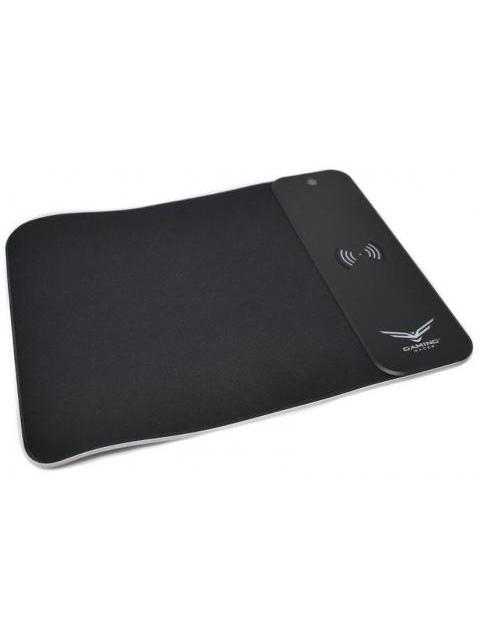 MOUSEPAD GAMER NACEB CON CARGA INALAMBRICA NA-0926 31X40CM GROSOR 3MM NEGRO