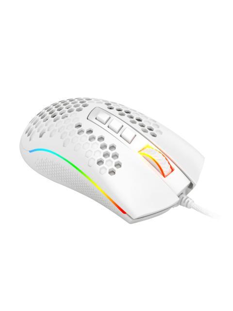 MOUSE REDRAGON STORM ELITE WHITE JUEGO BLANCO