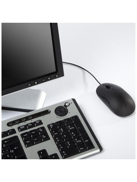 MOUSE TARGUS OPTICO AMU81USZ ALAMBRICO USB 1000DPI NEGRO