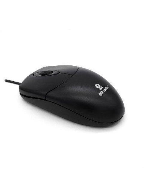 MOUSE USB BROBOTIX 497202 NEGRO 3 BOTONES OPTICO