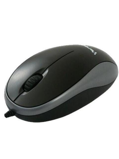 MOUSE VORAGO OPTICO MO-100 ALAMBRICO USB 1000DPI NEGRO