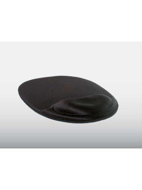 PERFECT CHOICE MOUSEPAD CON DESCANSA MUNECAS DE GEL 20X26CM GROSOR 2MM NEGRO
