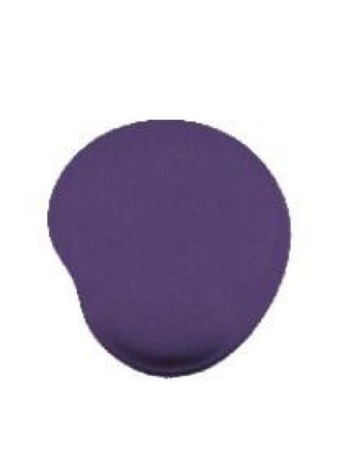 MOUSEPAD GAMER BROBOTIX CON DESCANSA MUNECAS DE GEL 20X23CM GROSOR 20MM MORADO