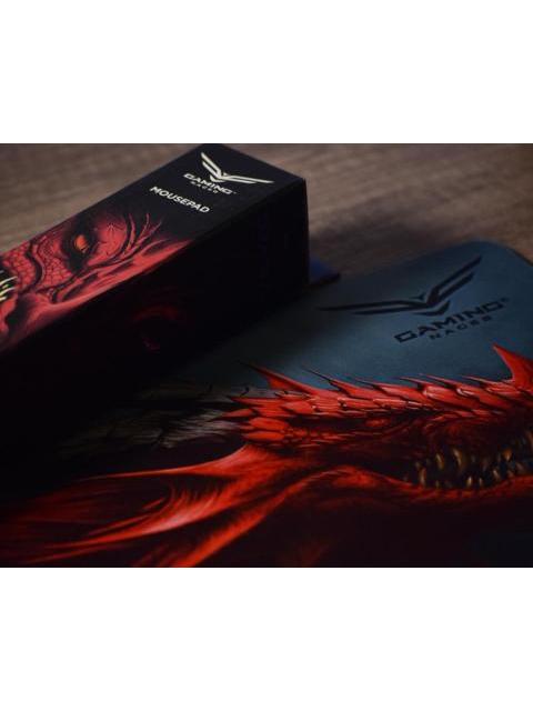 MOUSEPAD GAMER NACEB DRAGON X 31.6 X 24CM MULTICOLOR
