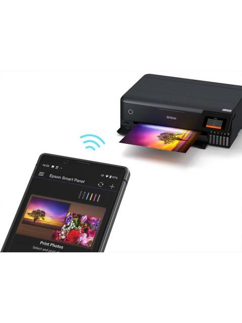 IMPRESORA FOTOGRAFICA ECOTANK L8180 INYECCION TANQUE DE TINTA 5760 X 1440 DPI NEGRO