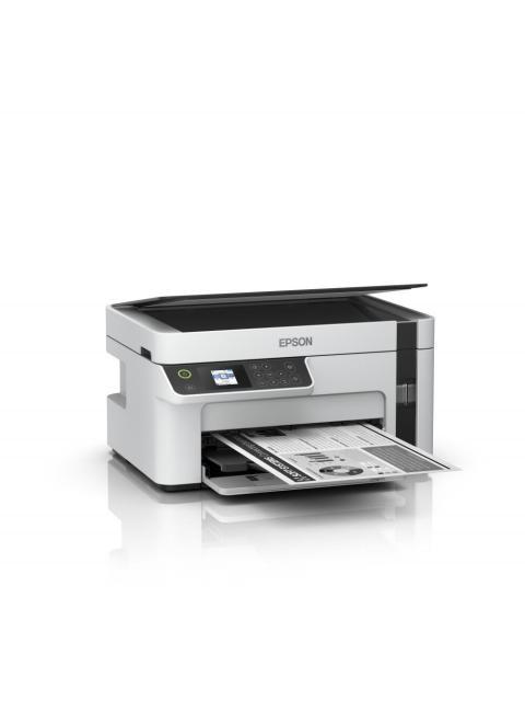 MULTIFUNCIONAL EPSON ECOTANK M2120 BLANCO Y NEGRO INYECCION TANQUE DE TINTA INALAMBRICO PRINT-SCAN-COPY