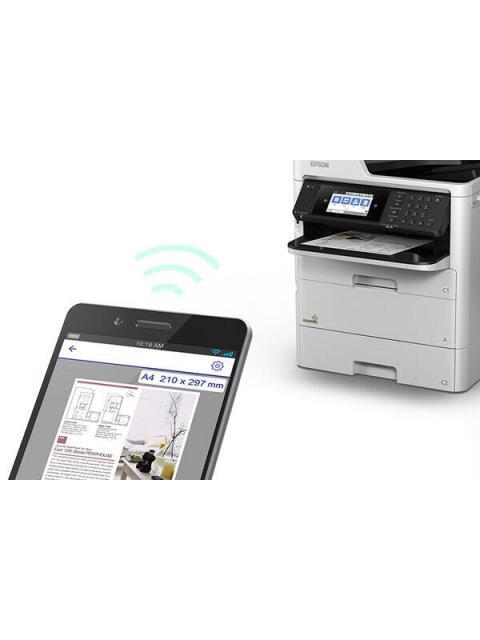 MULTIFUNCIONAL EPSON WORKFORCE PRO WF-C579R COLOR INYECCION INALAMBRICO 1 BANDEJA PRINT-SCAN-COPY-FAX - LA SEGUNDA BANDEJA ES OPCIONAL SE VENDE POR SEPARADO