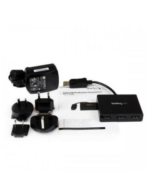 STARTECH  SPLITTER MULTIPLICADOR DIVISOR DISPLAYPORT 3 PUERTOS