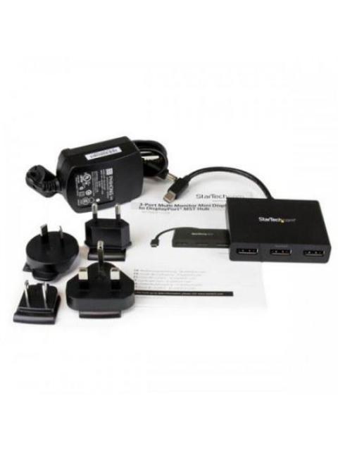 STARTECH  SPLITTER MULTIPLICADOR DIVISOR MINI DISPLAYPORT DE 3 PUERTOS TRIPLE HEAD