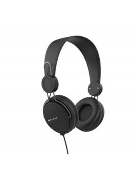NACEB AUDIFONOS CON MICROFONO AIR ALAMBRICO 1.2 METROS 3.5MM NEGRO