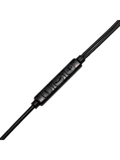 NACEB AUDIFONOS INTRAURICULARES CON MICROFONO NA-0321 ALAMBRICO 1.2 METROS USB-C NEGRO