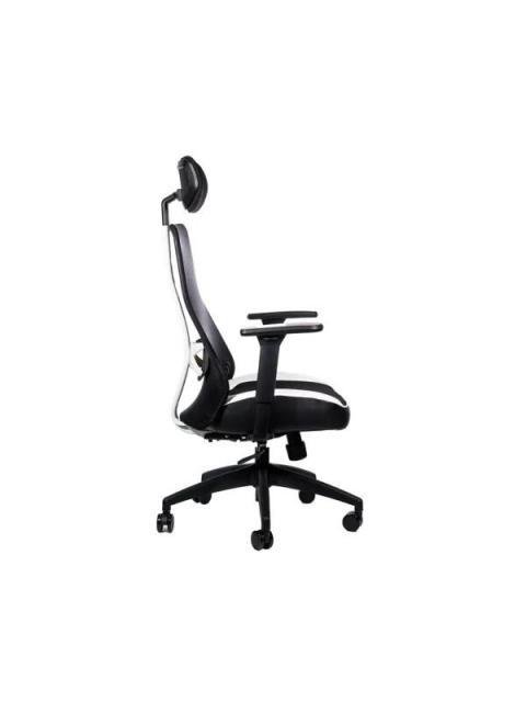 NACEB SILLA GAMER X-ONE HASTA 140KG NEGRO-BLANCO