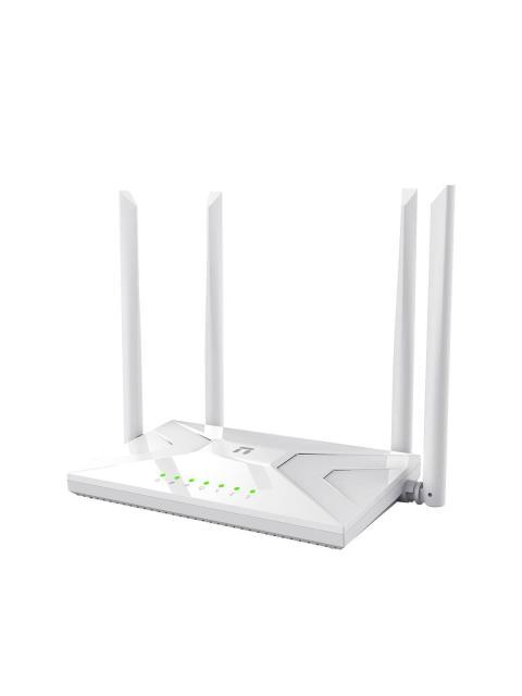 NETIS ROUTER INALAMBRICO NC21 4 PUERTOS WIFI 5 1200 MBPS ROUTER AP WISP MODO CLIENTE REPETIDOR 4 ANTENAS 5 DBI