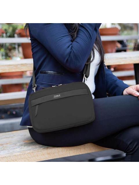 NEWPORT CROSSBODY POUCH BLACK