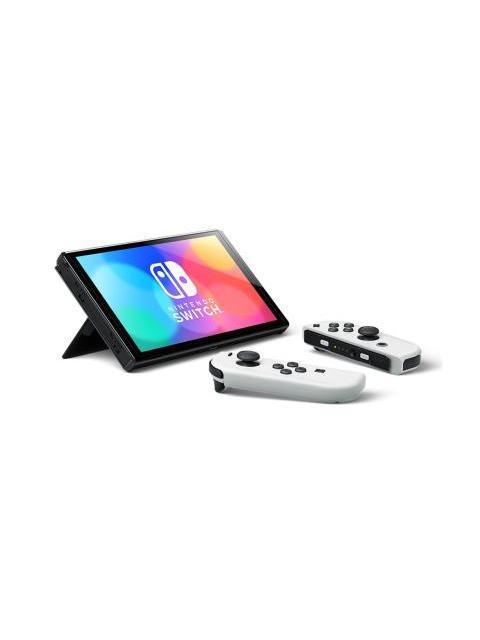 NINTENDO SWITCH MODELO OLED COLOR JOYCONS BLANCO. VERSION INTERNACIONAL