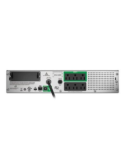 NO BREAK APC SMT750RM2UC LINEA INTERACTIVA 500W 750VA ENTRADA 82V - 114V SALIDA 110V - 127V 6 SALIDAS