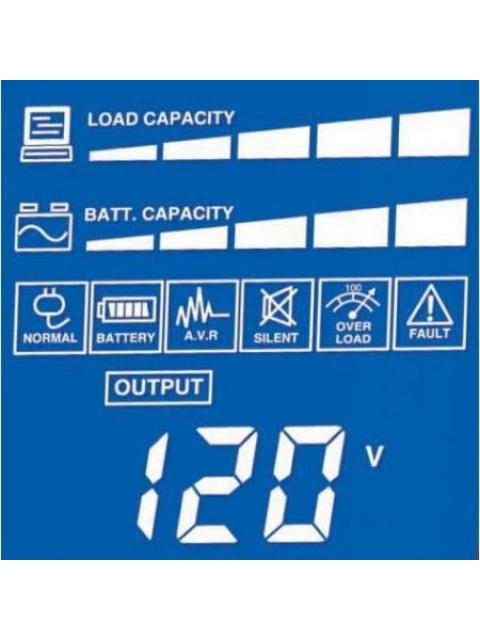 NO BREAK CYBERPOWER CP1000AVRLCD 600W 1000VA 9 CONTACTOS