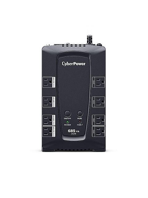 NO BREAK CYBERPOWER CP685AVR 390W 685VA 8 CONTACTOS