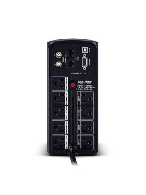 NO BREAK CYBERPOWER CP850AVRLCD 510W 850VA 9 CONTACTOS