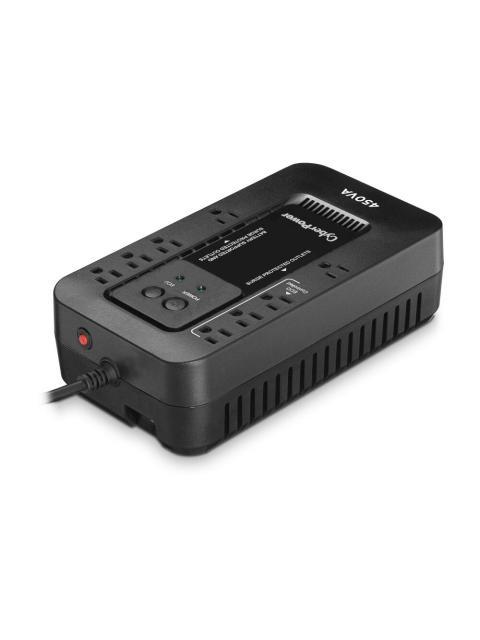 NO BREAK CYBERPOWER EC450G OFFLINE 260W 450VA ENTRADA 96 - 140V SALIDA 120 - 120V 8 CONTACTOS