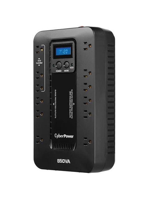 NO BREAK CYBERPOWER ECOLOGIC UPS EC850LCD 510W 850VA ENTRADA 96-140V