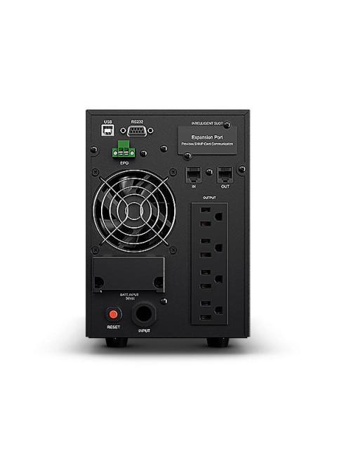 NO BREAK CYBERPOWER OLS1000 DOBLE CONVERSION EN LINEA 800W 1.000VA ENTRADA 80V - 150V SALIDA 100V - 127V 4 SALIDAS