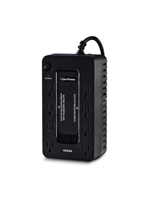 NO BREAK CYBERPOWER ST425 LINEA EN ESPERA 260W 425VA ENTRADA 96 V - 140V SALIDA 120V 8 SALIDAS