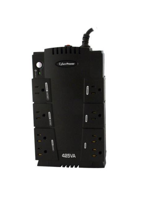 NO BREAK CYBERPOWER STANDBY 255W 425VA ENTRADA 96-140V SALIDA 120V 8 CONTACTOS