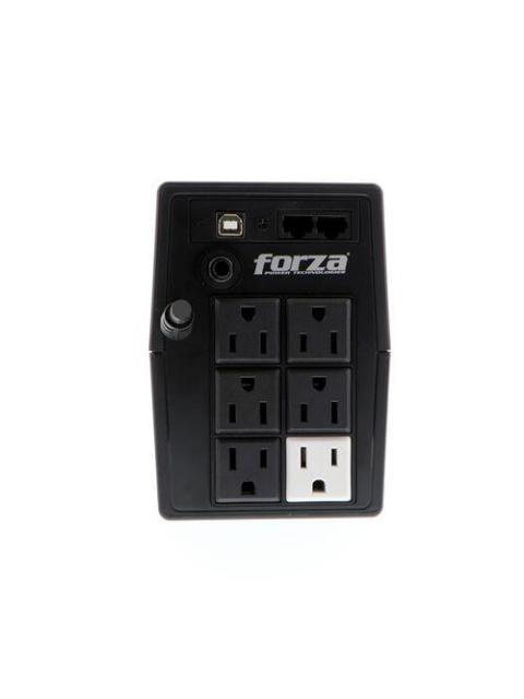 NO BREAK FORZA POWER TECHNOLOGIES SL-801UL 480W 800VA ENTRADA 89-145 V SALIDA 108-120V 6 CONTACTOS