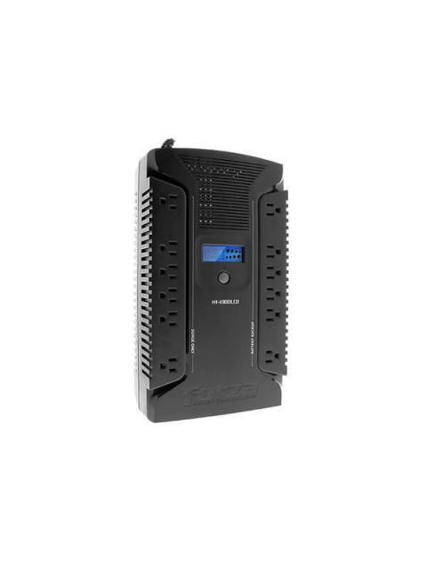 NO BREAK FORZA POWER TECHNOLOGIES HT-1000LCD INTERACTIVO 500W 1000VA ENTRADA 81-145V SALIDA 120V 12 CONTACTOS