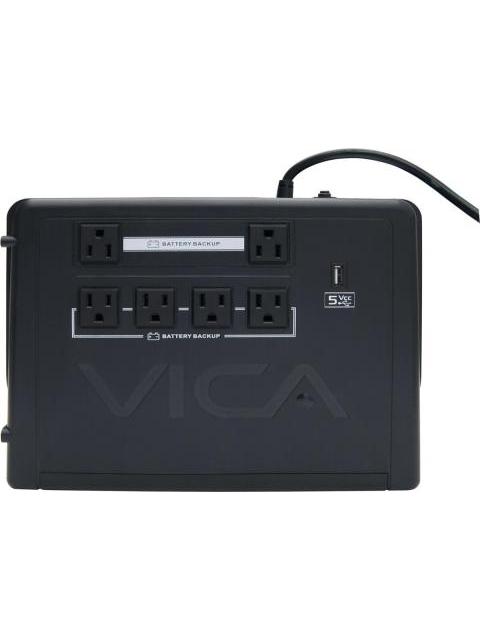 NO BREAK INTERACTIVO REV 700 700VA-400W 6 NEMA 515R PROTEGIDOS ENTRADA 127VCA 60HZ SALIDA 110-120VCA PANTALLA LCD 1 PUERTO USB PARA RECARGA
