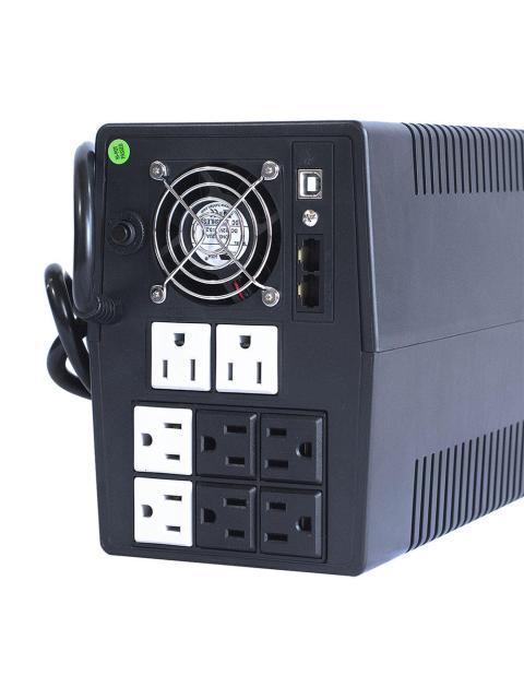 NO BREAK SMARTBITT SBNB2400 LINEA INTERACTIVA 1200W 2400VA ENTRADA 82 - 148V SALIDA 100 - 120V 8 CONTACTOS