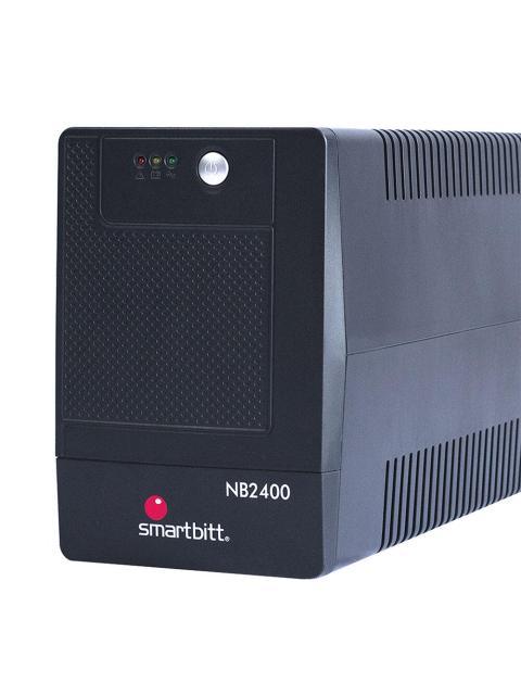 NO BREAK SMARTBITT SBNB2400 LINEA INTERACTIVA 1200W 2400VA ENTRADA 82 - 148V SALIDA 100 - 120V 8 CONTACTOS