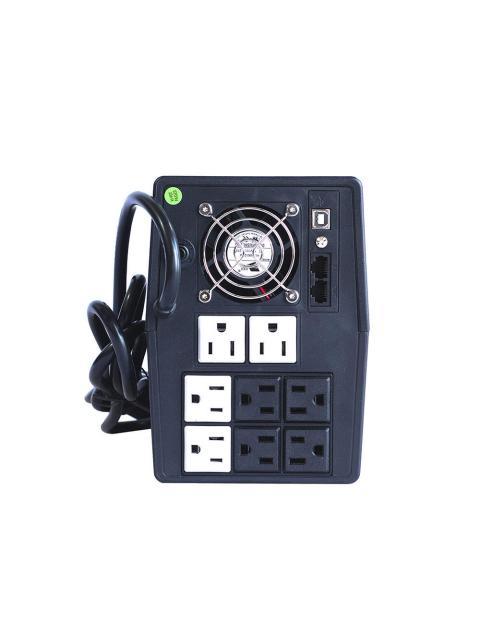 NO BREAK SMARTBITT SBNB2400 LINEA INTERACTIVA 1200W 2400VA ENTRADA 82 - 148V SALIDA 100 - 120V 8 CONTACTOS
