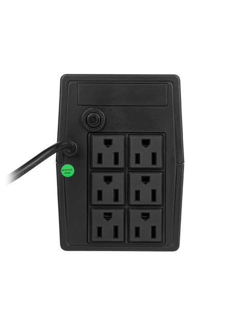 NO BREAK VORAGO UPS-400 LINEA INTERACTIVA 600W 1000VA ENTRADA 110-120V SALIDA 110-120V 6 CONTACTOS