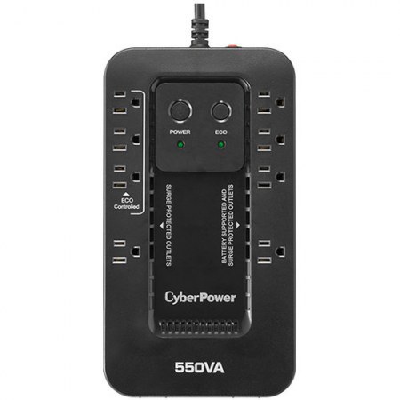 NO BREAK CYBERPOWER EC550G 330W 550VA ENTRADA 96-140V