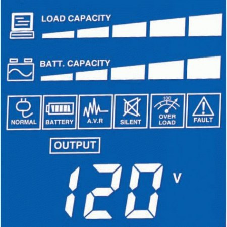 NO BREAK CYBERPOWER CP850AVRLCD 510W 850VA 9 CONTACTOS