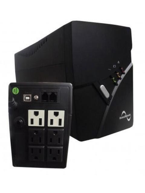 NOBREAK DATASHIELD KS625 PRO 625 VA 375 W NEGRO