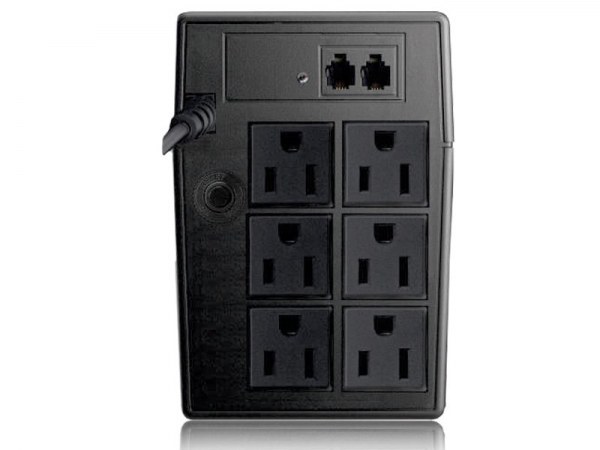 NO BREAK SMARTBITT NB750USB LINEA INTERACTIVA 375W 750VA ENTRADA 90 - 145V SALIDA 120V 6 CONTACTOS