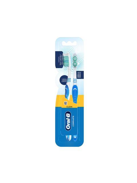 ORAL-B CEPILLO COMPLETE MEDIANO 2 PZ